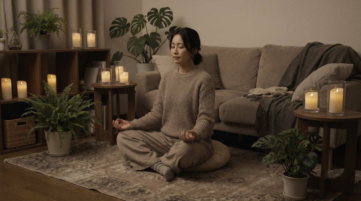 香蕉视频冥想入门视频演示，女性情绪疗愈生活视频，内在修复场景，hsh2p5f0n.cn